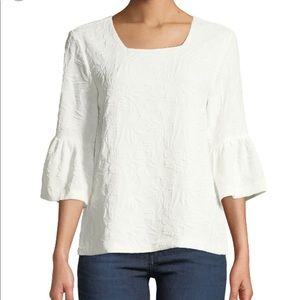 Calvin Klein bell sleeve top